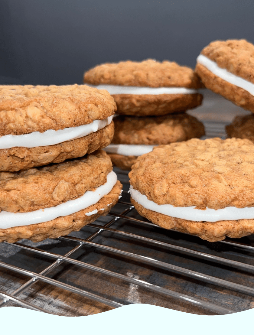 gluten free oatmeal cream cookies